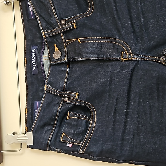 Vigoss Marley Super Skinny Jeans Mid Rise Dark Blue Wash Size W24 L29 - Picture 5 of 16